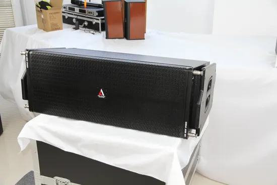 Sistema di altoparlanti per DJ con doppio altoparlante da 15 pollici e array di linee attive, sistema audio, sound bar con subwoofer