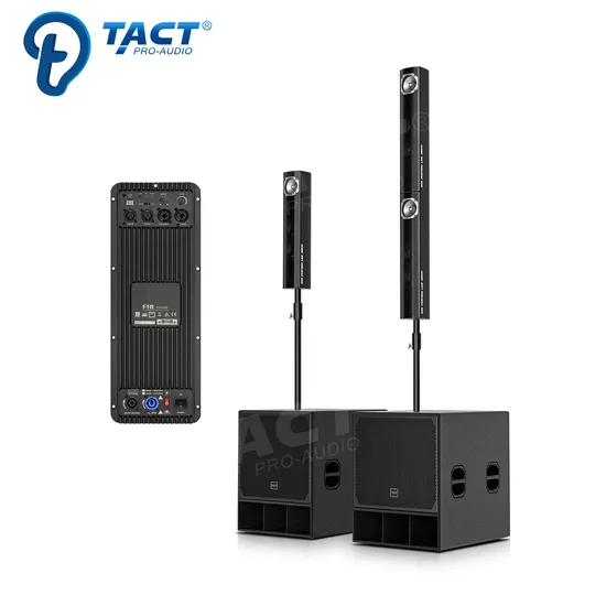 Altoparlante a colonna impermeabile di qualità professionale 1 superiore + 1 inferiore