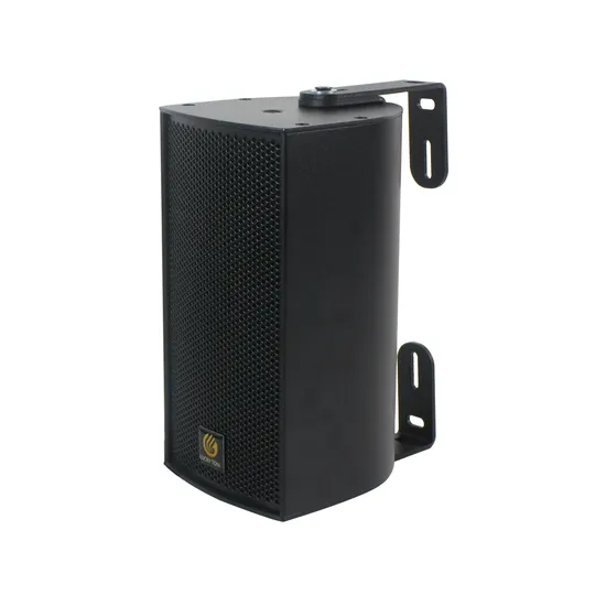 Altoparlante a colonna in alluminio DSP da parete Dante da 90 W con alimentatore PoE/driver al neodimio