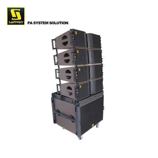 Sistema di altoparlanti line array professionali Sanway Dual da 8 pollici SB18